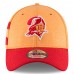 Men's Tampa Bay Buccaneers New Era Orange/Red 2018 NFL Sideline Home Historic Official 39THIRTY Flex Hat 3058233